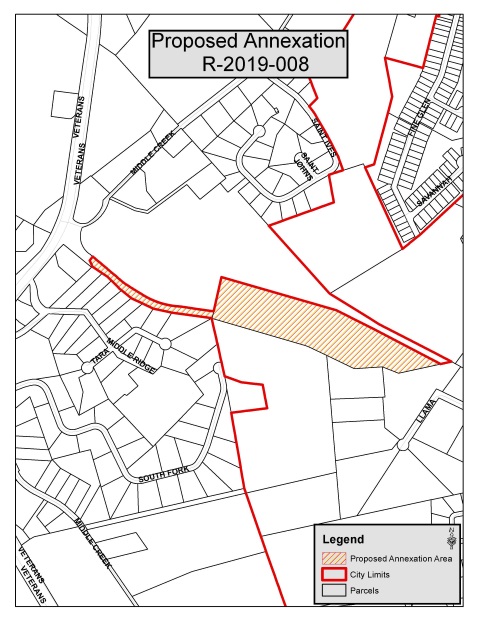 R 2019 008 Carte annexe du ruisseau Middle