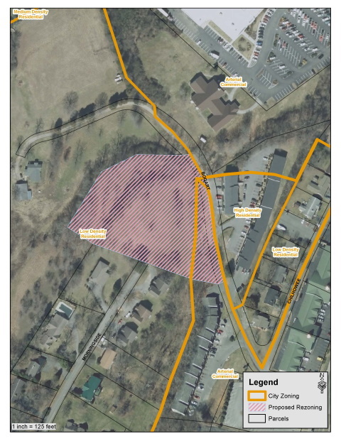 Rezoning Map 2021 Bogard Drive