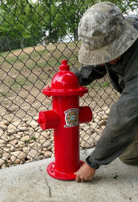 Haustierfreundlicher Hydrant