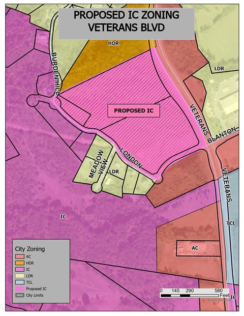 Map O 2025 012 Zoning Veterans Boulevard