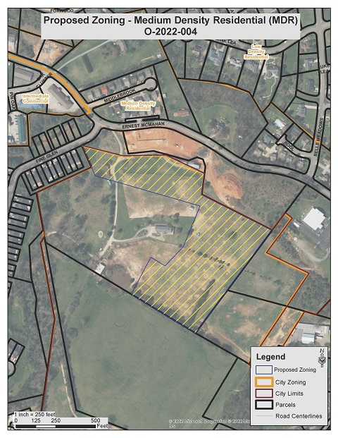 O 2022 004 Zoning Support Doc 2 Hickory Hills Ernest McMahan Rd