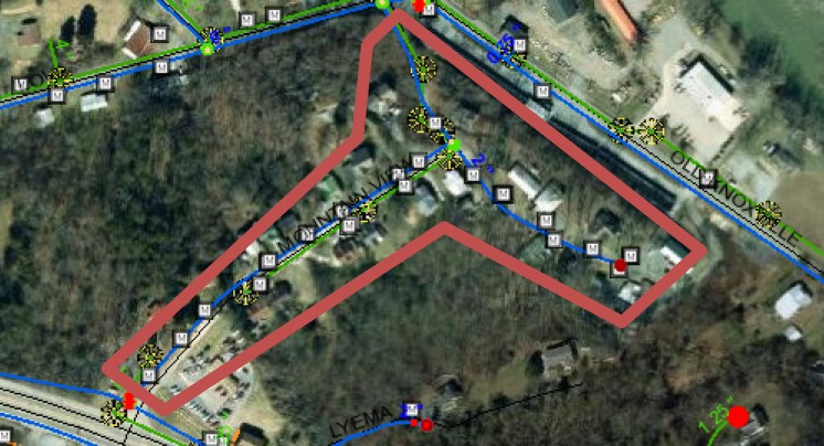 Interrupção do serviço de água para substituição de hidrante na Mountain View Drive em 21 de abril