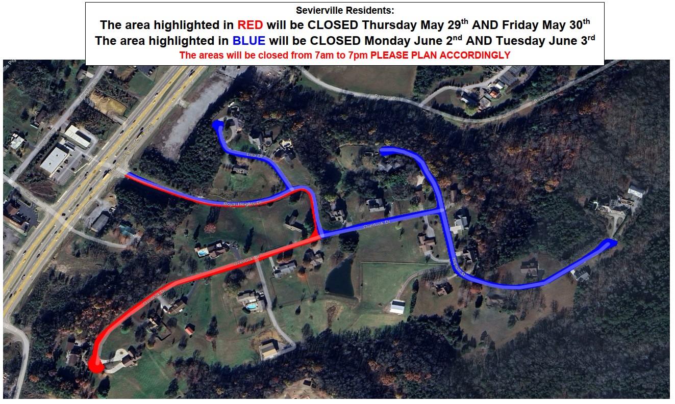 TRAFFIC ADVISORY: Road maintenance planned in Royal Heights subdivision includes street closures